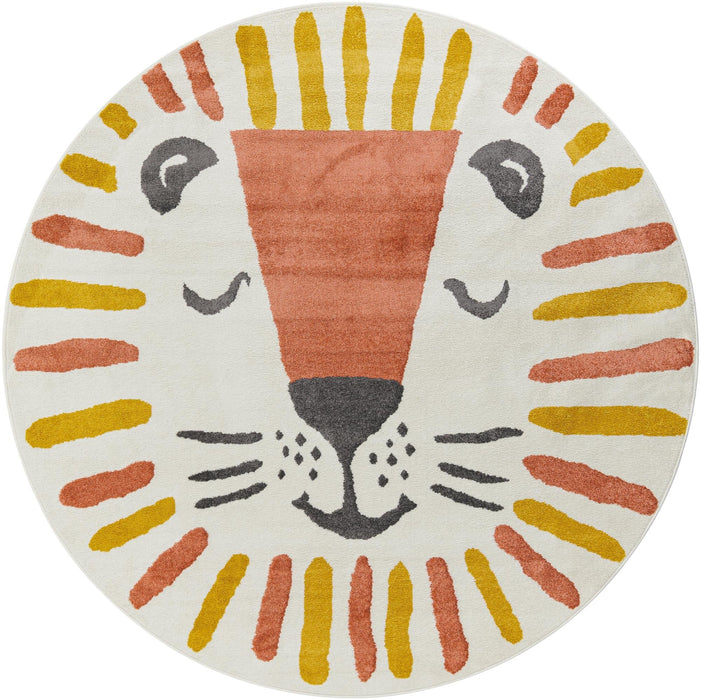 Unique Loom Whimsy Kids Collection Area Rug - Sun