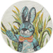 Unique Loom Whimsy Kids Collection Area Rug - Bunny