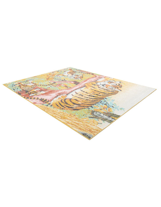 Unique Loom Whimsy Kids Collection Area Rug - Tigger