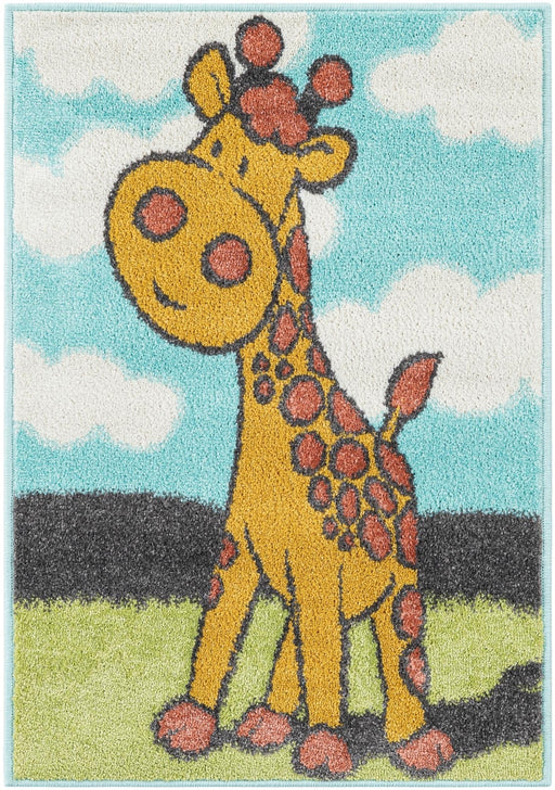 Unique Loom Whimsy Kids Collection Area Rug - Giraffe