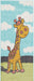 Unique Loom Whimsy Kids Collection Area Rug - Giraffe