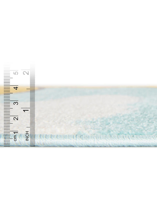 Unique Loom Whimsy Kids Collection Area Rug - Giraffe