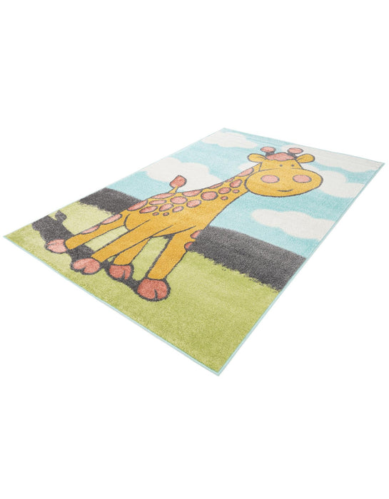 Unique Loom Whimsy Kids Collection Area Rug - Giraffe