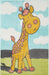 Unique Loom Whimsy Kids Collection Area Rug - Giraffe