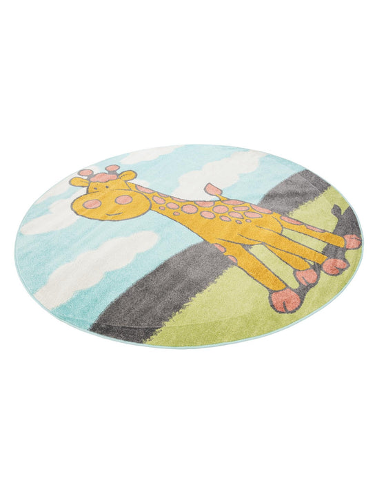 Unique Loom Whimsy Kids Collection Area Rug - Giraffe