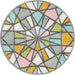 Unique Loom Whimsy Kids Collection Area Rug - Vivid