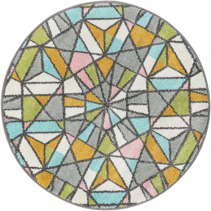 Unique Loom Whimsy Kids Collection Area Rug - Vivid