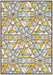 Unique Loom Whimsy Kids Collection Area Rug - Vivid