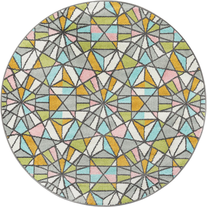 Unique Loom Whimsy Kids Collection Area Rug - Vivid
