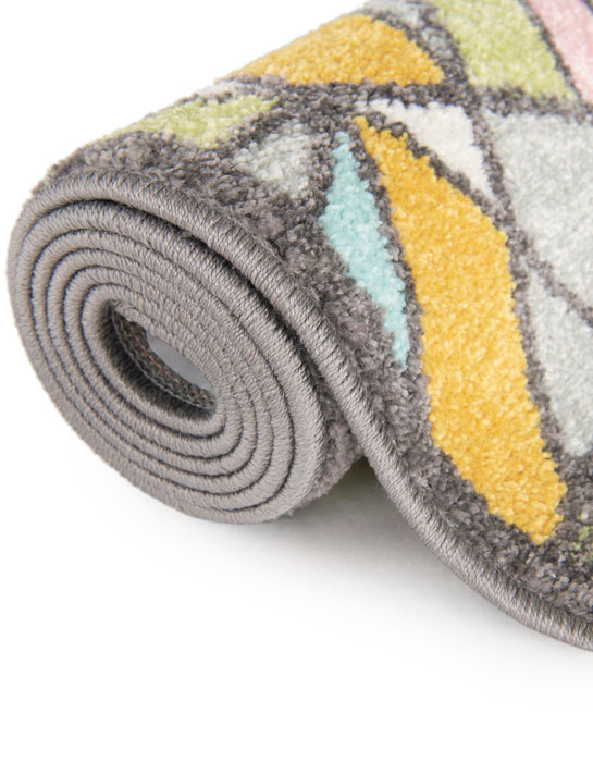 Unique Loom Whimsy Kids Collection Area Rug - Vivid