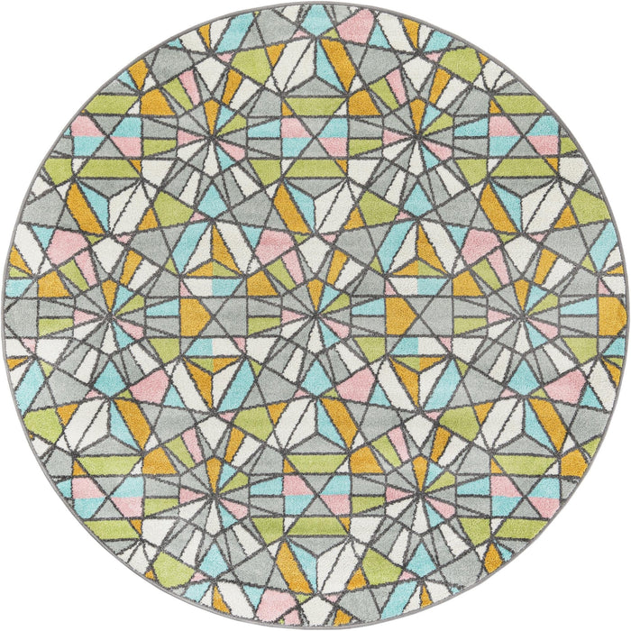 Unique Loom Whimsy Kids Collection Area Rug - Vivid