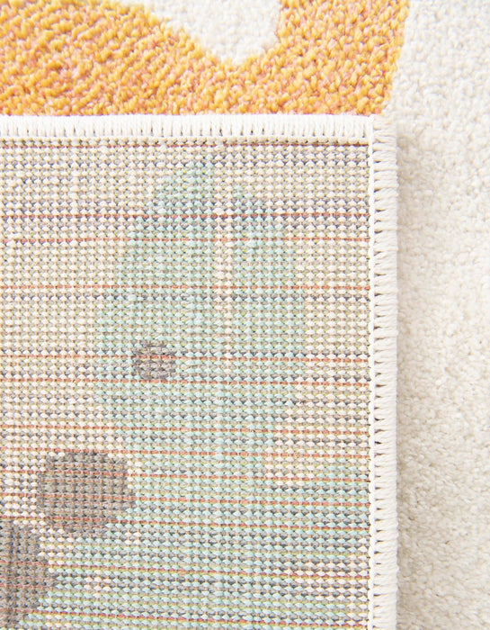 Unique Loom Whimsy Kids Collection Area Rug - Dinotopia