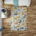 Unique Loom Whimsy Kids Collection Area Rug - Dinotopia