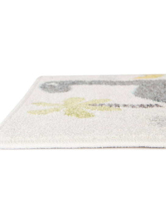 Unique Loom Whimsy Kids Collection Area Rug - Dinotopia