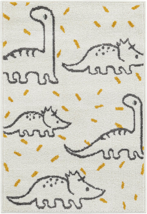 Unique Loom Whimsy Kids Collection Area Rug - Dinosaur