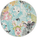 Unique Loom Whimsy Kids Collection Area Rug - Peekaboo