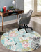 Unique Loom Whimsy Kids Collection Area Rug - Peekaboo
