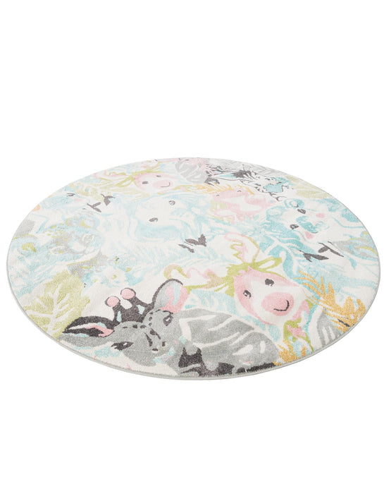Unique Loom Whimsy Kids Collection Area Rug - Peekaboo