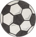 Unique Loom Whimsy Kids Collection Area Rug - Soccer Ball