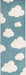 Unique Loom Whimsy Kids Collection Area Rug - Clouds