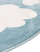 Unique Loom Whimsy Kids Collection Area Rug - Clouds