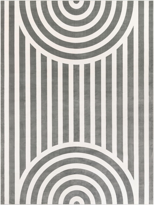 Unique Loom Whimsy Kids Collection Area Rug - Lines