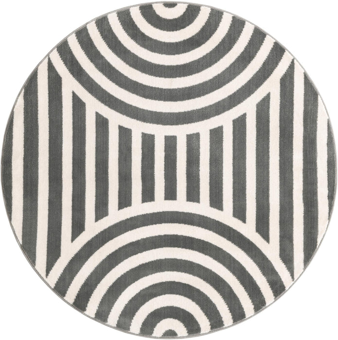 Unique Loom Whimsy Kids Collection Area Rug - Lines