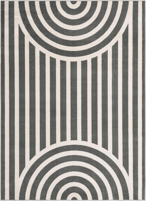 Unique Loom Whimsy Kids Collection Area Rug - Lines