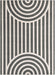 Unique Loom Whimsy Kids Collection Area Rug - Lines