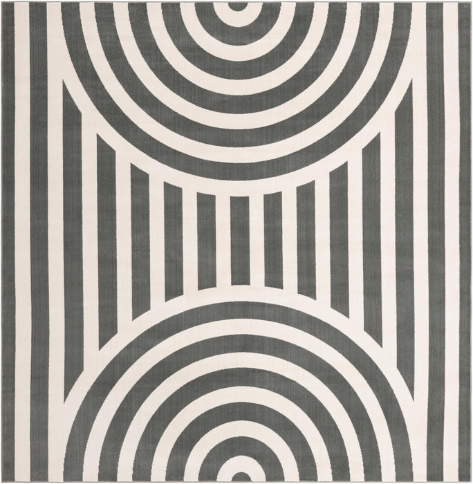 Unique Loom Whimsy Kids Collection Area Rug - Lines