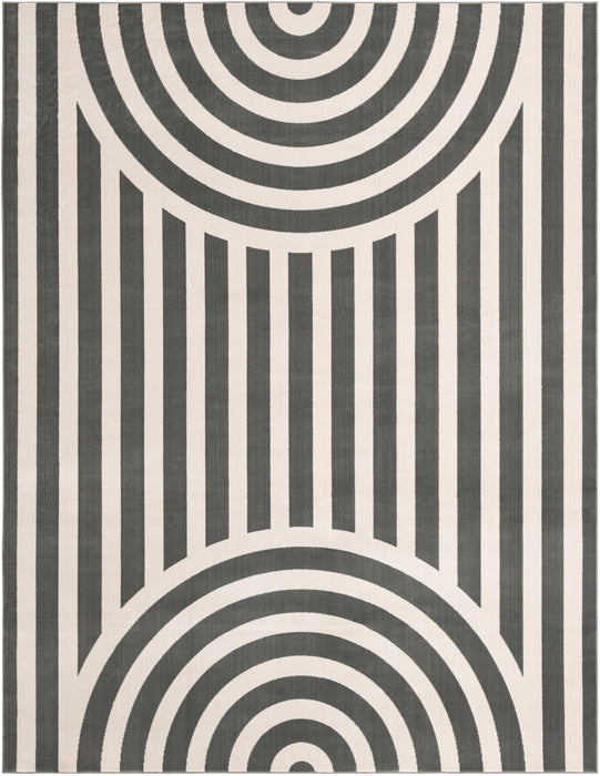 Unique Loom Whimsy Kids Collection Area Rug - Lines