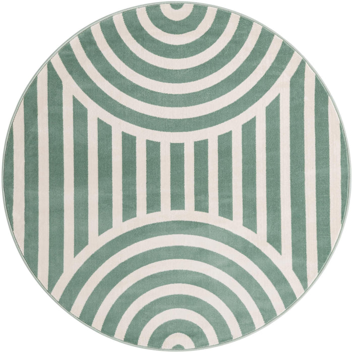 Unique Loom Whimsy Kids Collection Area Rug - Lines