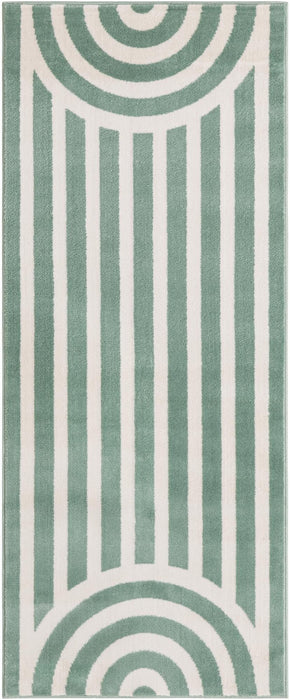 Unique Loom Whimsy Kids Collection Area Rug - Lines