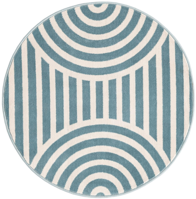Unique Loom Whimsy Kids Collection Area Rug - Lines