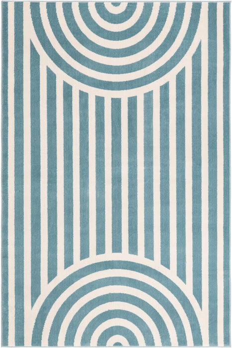 Unique Loom Whimsy Kids Collection Area Rug - Lines