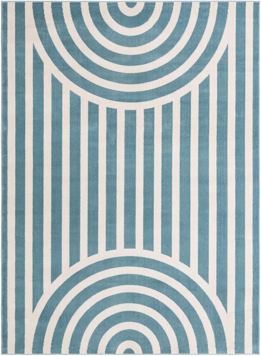 Unique Loom Whimsy Kids Collection Area Rug - Lines