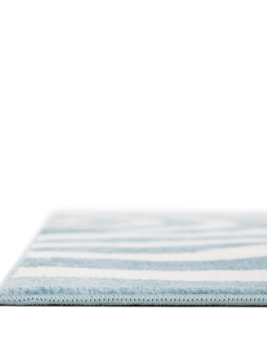 Unique Loom Whimsy Kids Collection Area Rug - Lines