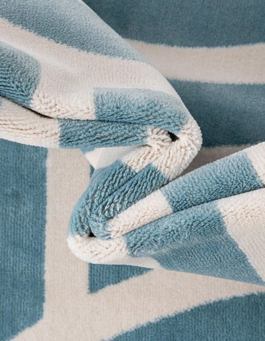 Unique Loom Whimsy Kids Collection Area Rug - Lines