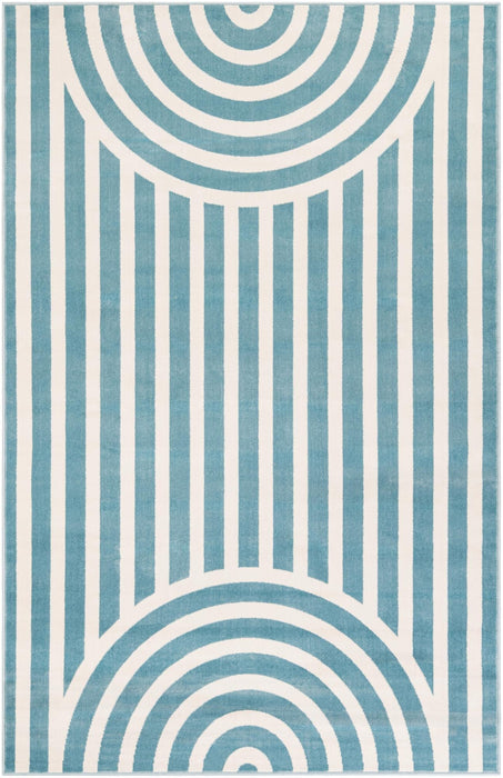 Unique Loom Whimsy Kids Collection Area Rug - Lines