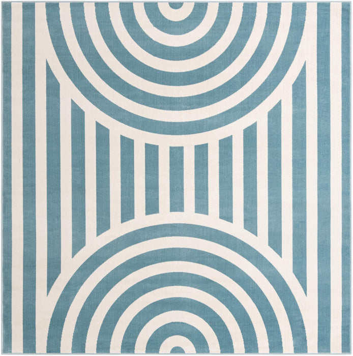 Unique Loom Whimsy Kids Collection Area Rug - Lines