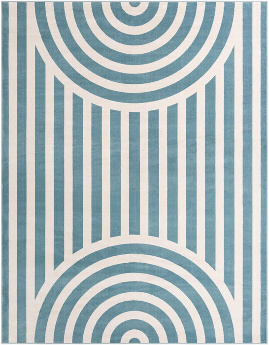 Unique Loom Whimsy Kids Collection Area Rug - Lines