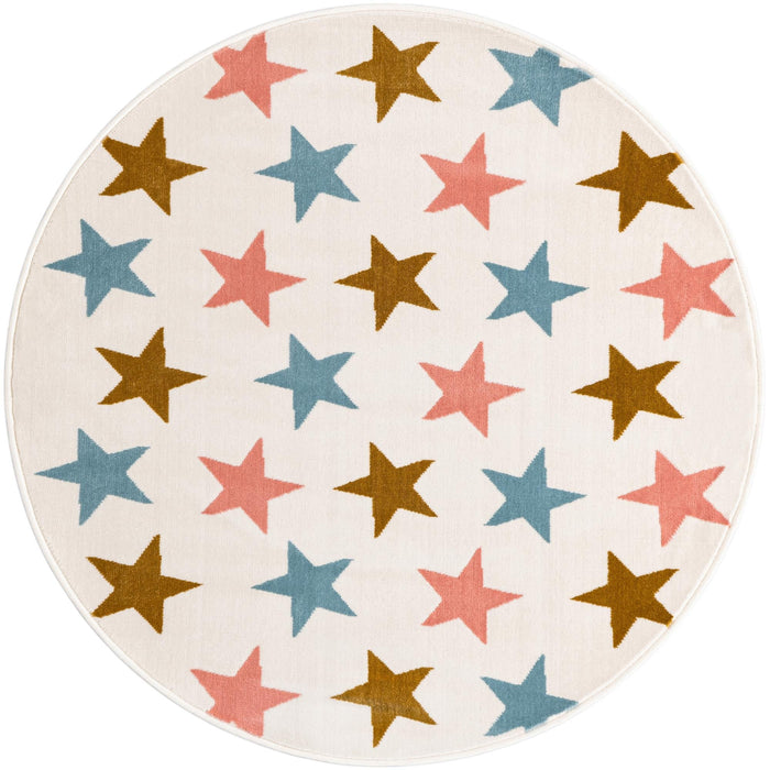 Unique Loom Whimsy Kids Collection Area Rug - Twinkle