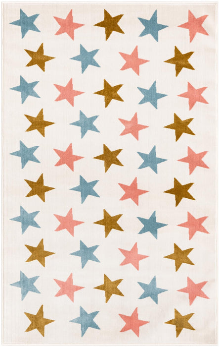 Unique Loom Whimsy Kids Collection Area Rug - Twinkle