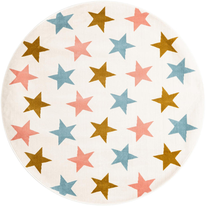 Unique Loom Whimsy Kids Collection Area Rug - Twinkle