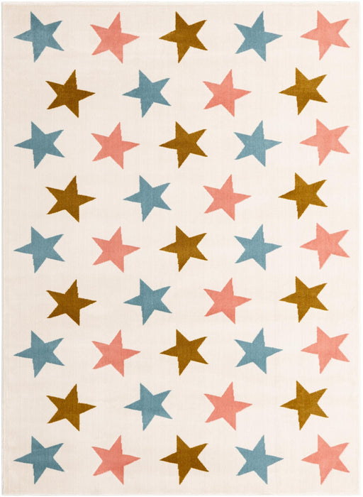 Unique Loom Whimsy Kids Collection Area Rug - Twinkle