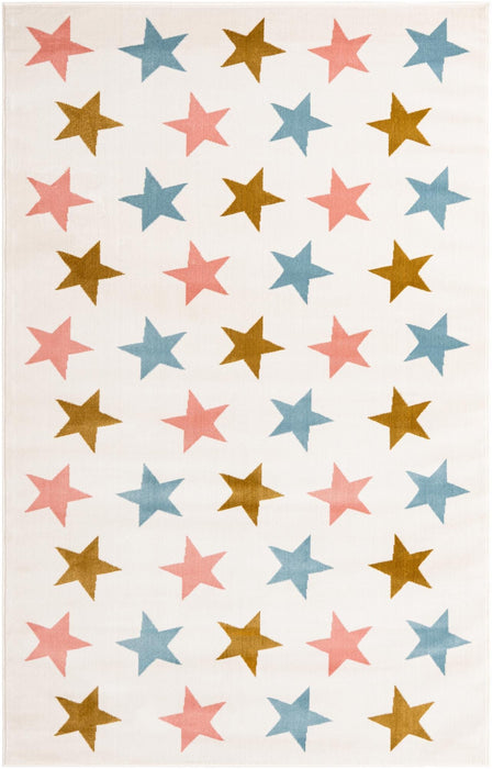 Unique Loom Whimsy Kids Collection Area Rug - Twinkle