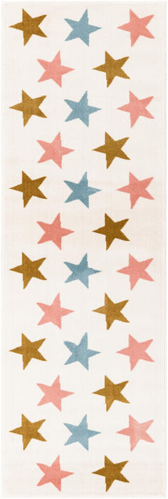 Unique Loom Whimsy Kids Collection Area Rug - Twinkle