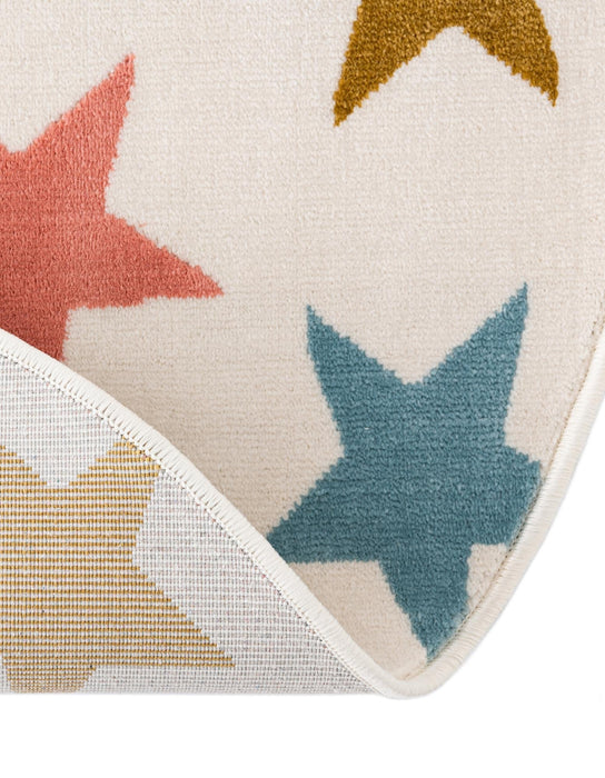 Unique Loom Whimsy Kids Collection Area Rug - Twinkle