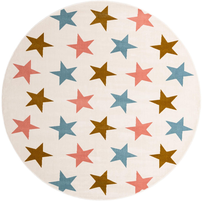 Unique Loom Whimsy Kids Collection Area Rug - Twinkle