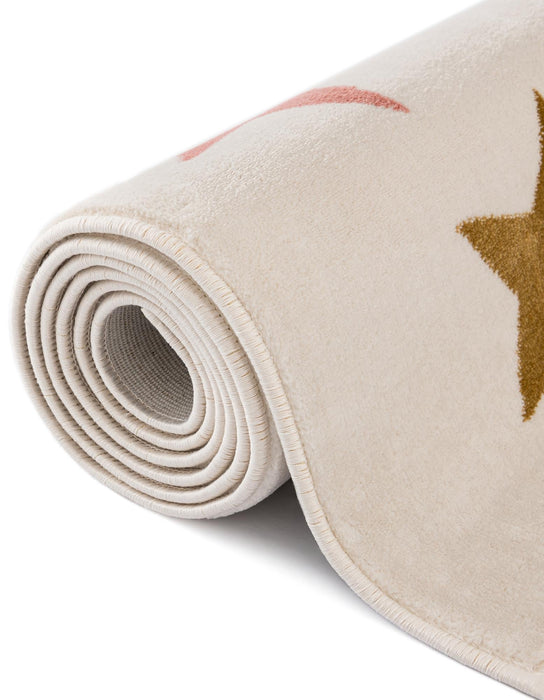 Unique Loom Whimsy Kids Collection Area Rug - Twinkle